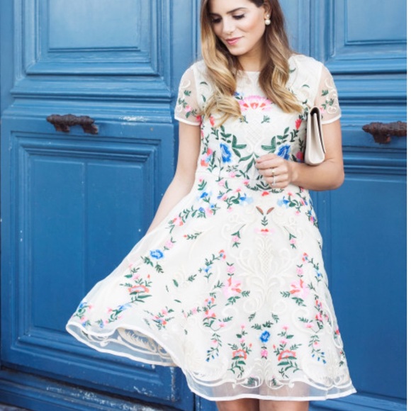 🌸 Floral embroidered dress - Picture 7 of 7